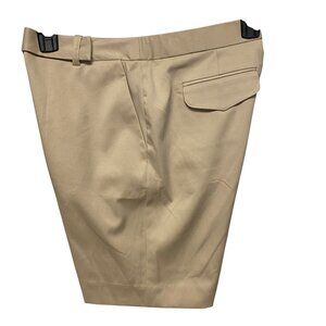 Talbots Womens Stretch Petite Khaki Shorts With Pockets & Belt Loops 6P‎ NWT